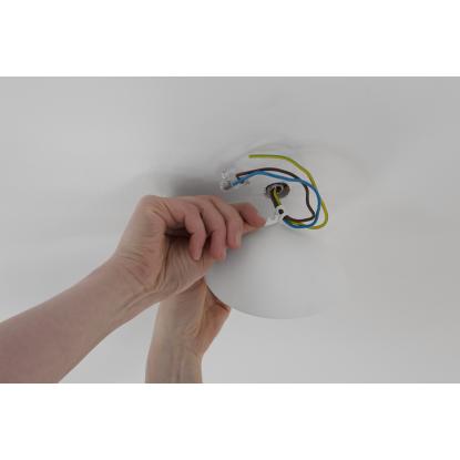 CableCup Hide roset, Ø14,4 cm, hvid