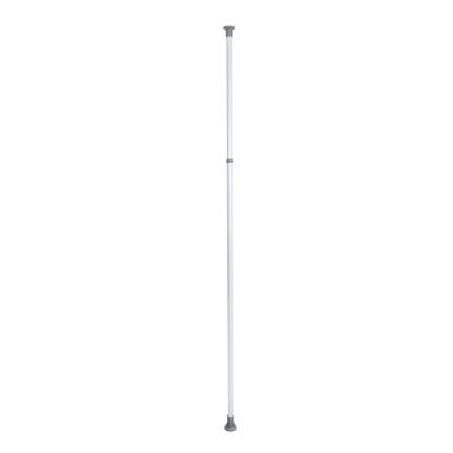WENKO Hercules vertikal fjederstang, 7,5 x 165-300 cm, hvid