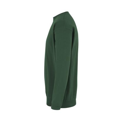 ID 0600 sweatshirt, klassisk, flaskegrøn