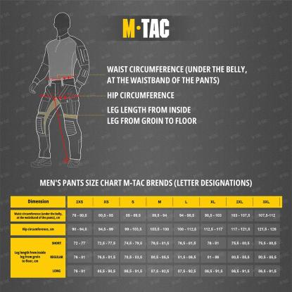 M-TAC Aggressor Elite NYCO Extreme taktiske bukser, sort