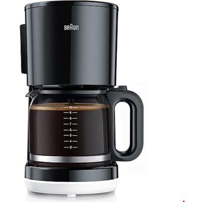 Braun KF1100BK kaffemaskine, 10 kopper