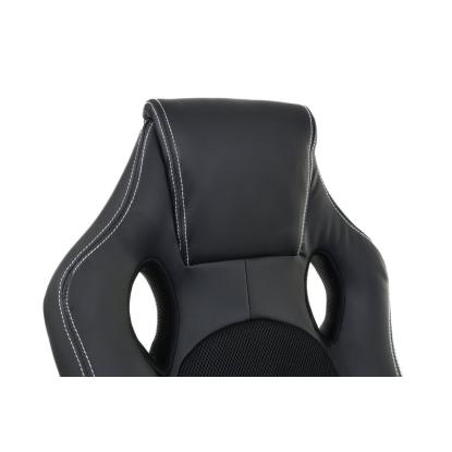 Racer PRO gamestol, læder, sort