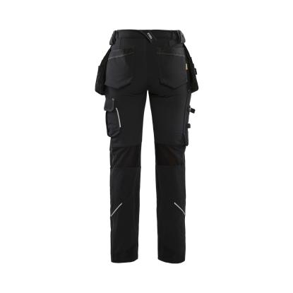 Blåkläder 7198 dame håndværker buks 4-vejs stretch, sort