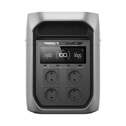 EcoFlow Delta 3 Max Plus powerstation, transportabel, 2048 Wh