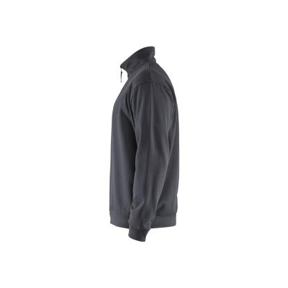 Blåkläder 3587 sweatshirt half zip, mellemgrå