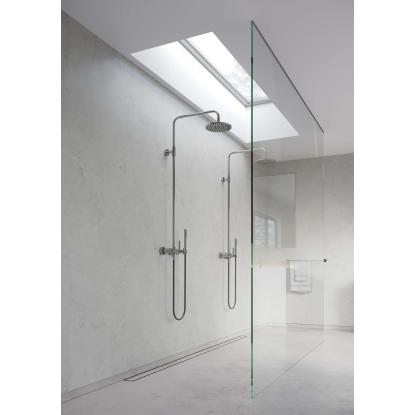 Fibo Stone vådrumspanel, 10 x 600 x 2400 mm, white marble silk