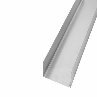 U-standard skinne til gips, 3 meter, 95 mm