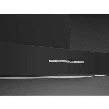 Smeg KBT900NE vægmonteret emhætte, sort, 90 cm