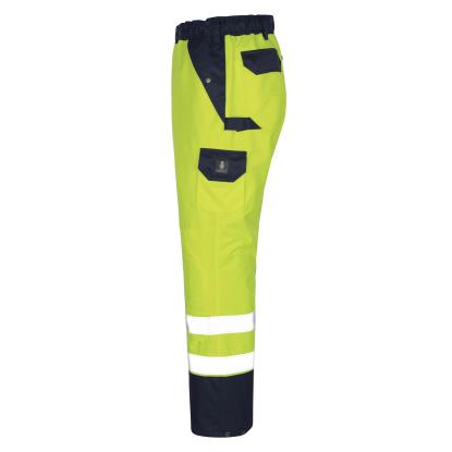 MASCOT SAFE IMAGE Linz overtræksbukser, hi-vis gul/marine