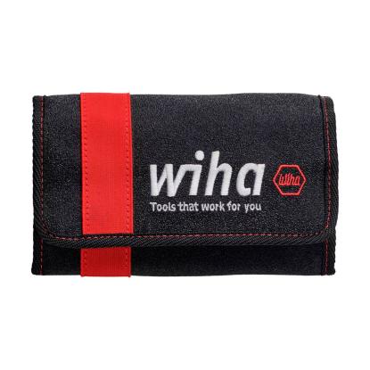 Wiha SoftFinish slimVario electric skruetrækker- og bitsæt med foldetaske - 17 dele