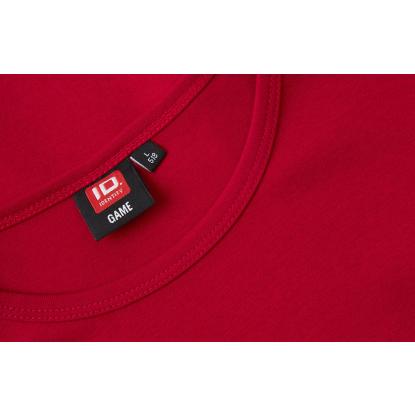 ID 0518 Interlock T-shirt med lange ærmer, rød