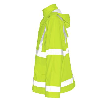 MASCOT SAFE AQUA Feldbach regnjakke, hi-vis gul
