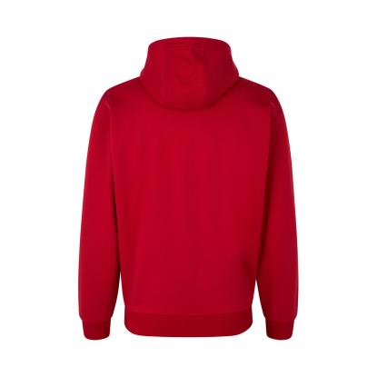 ID 0660 Soft hættetrøje med kængurulomme, unisex, rød