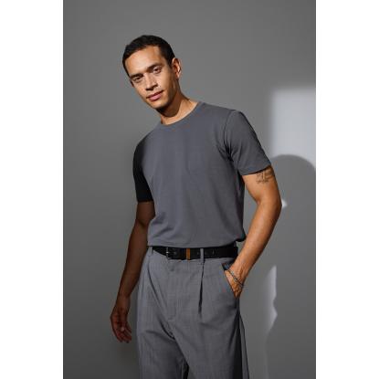 Seven Seas S520 T-shirt, økologisk, silver grey
