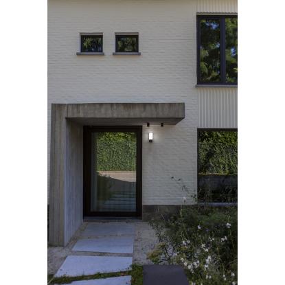 LUTEC connect POLLUX udendørs LED væglampe med kamera og sensor, IP44, mørk grå