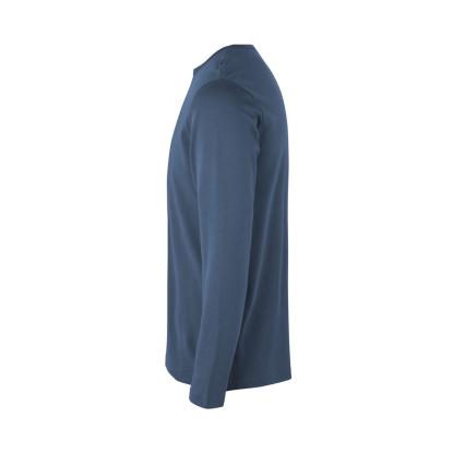 ID 0518 Interlock T-shirt med lange ærmer, indigo