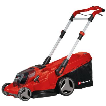 Einhell RASARRO 36/42 akku plæneklipper, 42 cm, 2 x 5,2 Ah, med batteri og twinlader - 725 m²
