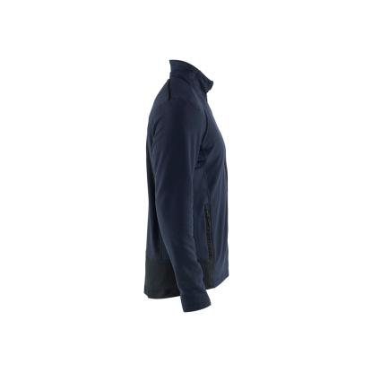 Blåkläder 4765 microfleece jakke, mørk marineblå/sort