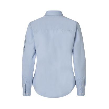 Seven Seas S67 Poplin skjorte med stretch, dame, lys blå