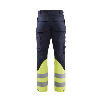 Blåkläder 1705 buks inherent steel, marineblå/hi-vis gul