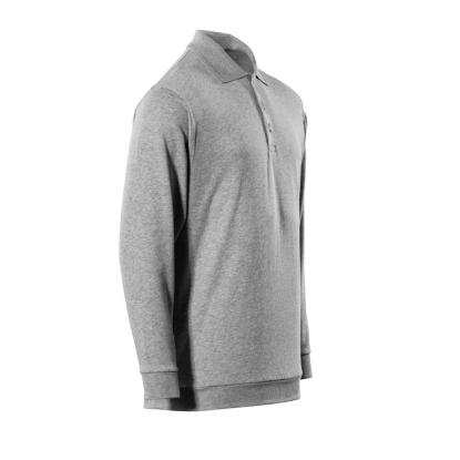 MASCOT CROSSOVER polosweatshirt, grå-meleret