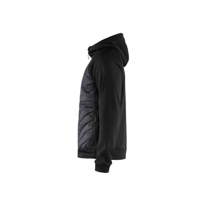 Blåkläder 3463 hybrid sweatshirt, sort/mørk grå
