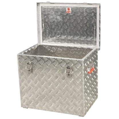 JUMBO alu-transportkasser, indv. mål 600 x 400 x 500 mm, 120 liter