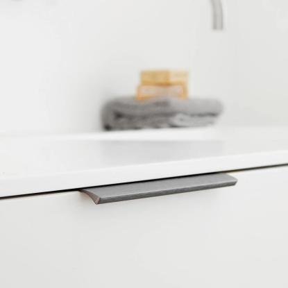 Beslag Design Edge Straight profilgreb, 350 mm, børstet antracit