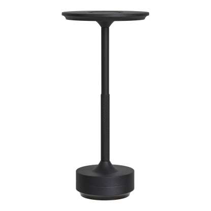 Lyneham LED bordlampe, genopladelig, H28,5 cm, sort