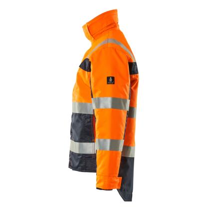 MASCOT SAFE COMPETE Teresina vinterjakke, hi-vis orange/marine