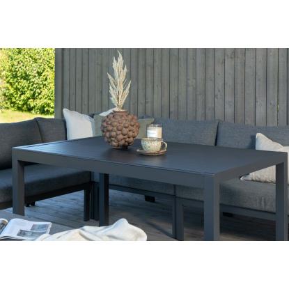 Venture Design Ramos hjørnesofasæt, sort/grå