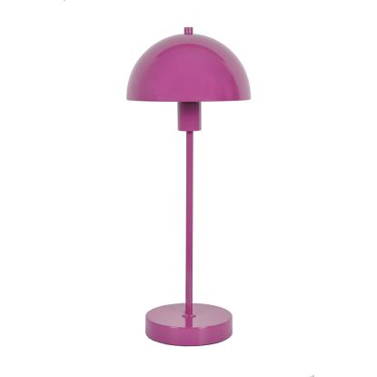 Herstal Vienda bordlampe, H50 cm, E14, rød