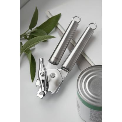 Steel-Function dåseåbner, ergonomisk, rustfrit stål, 21,5 cm