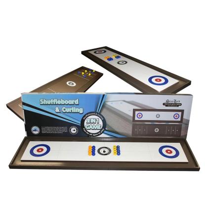 Stanlord Curling og Shuffle Pro spil,  2 i 1