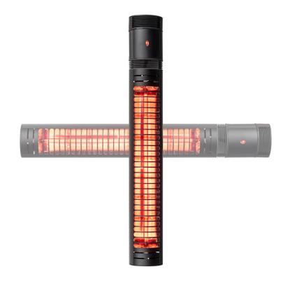 Eurom Golden 1500 Slim terrassevarmer, sort, 1500W