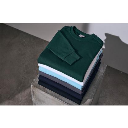 ID PRO Wear CARE 0380 sweatshirt, ubørstet, flaskegrøn