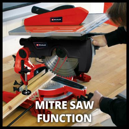 Einhell TC-MS 3017 T geringssav med arbejdsbord