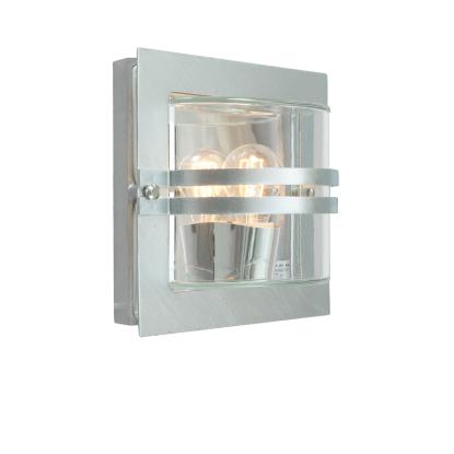 Norlys Bern væglampe, E27, IP54, galvaniseret