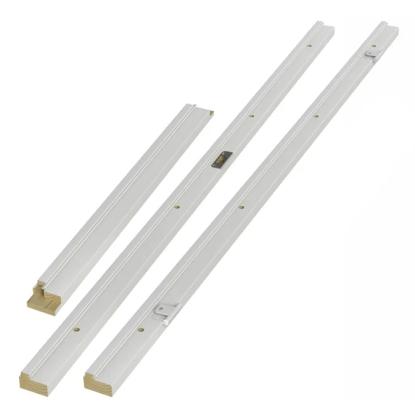 Swedoor Snap-In karm uden bundstykke, 100 mm, hvid - 204,9 cm høj