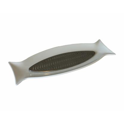 Steel-Function Capri fiskefad med indsats, porcelæn/rustfrit stål, 6 x 45 x 17 cm