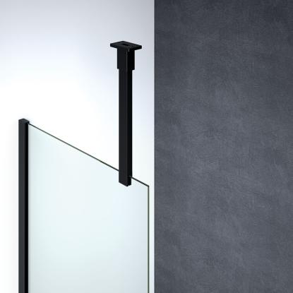 Scanbad Match stang til loftmontage, model D, 100 cm, sort