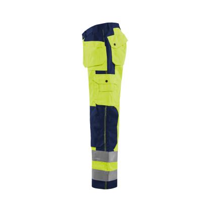 Blåkläder 1533 high vis buks, hi-vis gul/marineblå