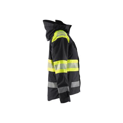 Blåkläder 4430 dame high vis skaljakke, sort/hi-vis gul