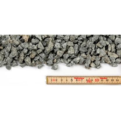 Grå granitskærver, 8-11 mm, 15 liter, 48 poser pr. palle