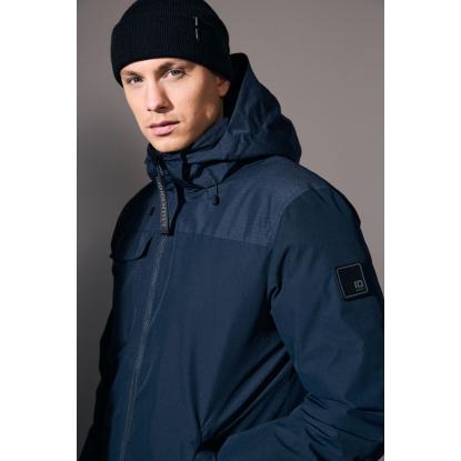 ID 0842 Hooded vinterjakke, navy