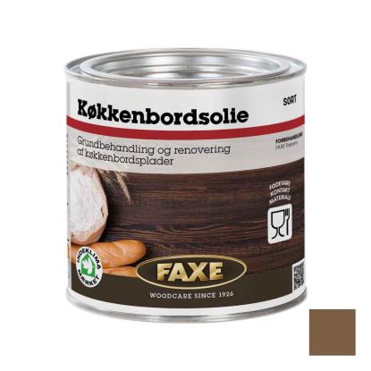 FAXE Køkkenbordsolie, sort - 0,75 liter