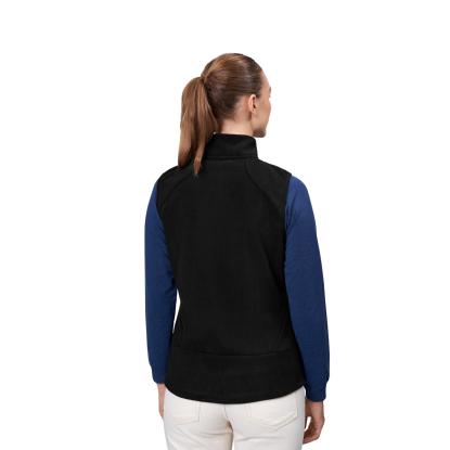 ID 0812 Active vest, mikrofleece, dame, sort