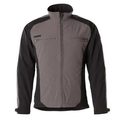 MASCOT UNIQUE Dresden softshell jakke, antracit/sort