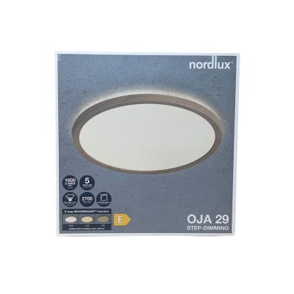 Nordlux plafond OJA 29 IP20 2700K træfolie