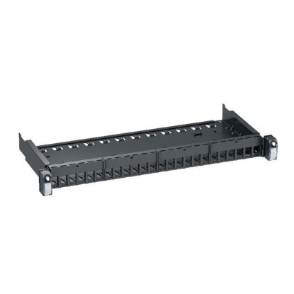 Lauritz Knudsen Actassi S1 patchpanel, 24 porte, 1HE Standard